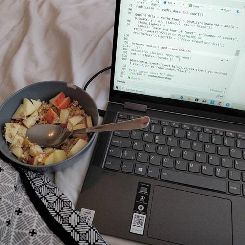 Breakfast and coding