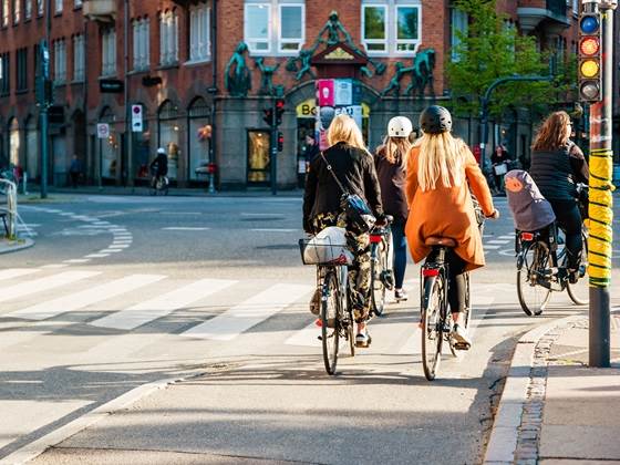 Bikes in Copenhagen