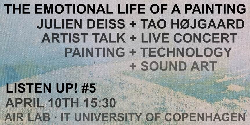 AIR Lab Listen Up! Session #5: The Emotional Life of a Painting